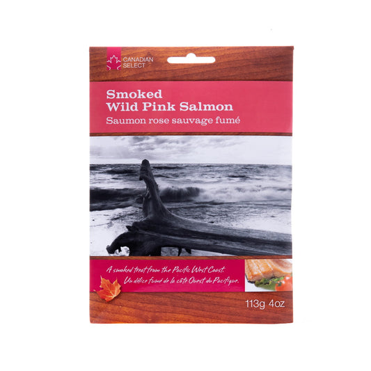 smoked wild pink salmon