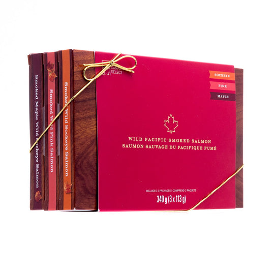 smoked wild pacific salmon gift packs