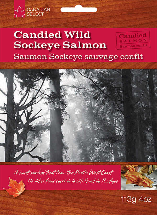 Candied Wild Sockeye Salmon